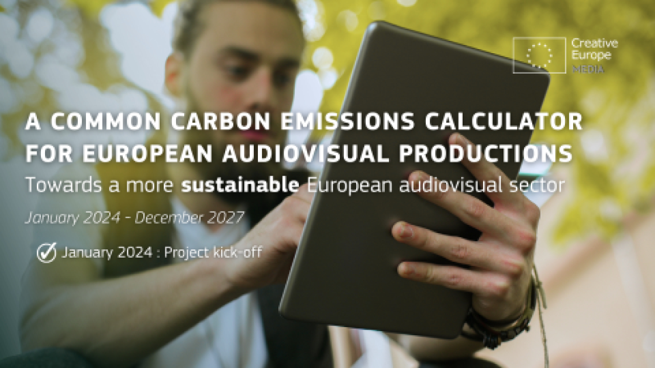 Közös szén-dioxid-kibocsátási kalkulátor az európai audiovizuális ágazat számára